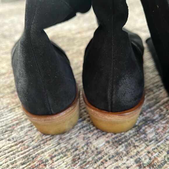 Free People Banks Suede‎ Over The Knee Boots in Black, Size 6.5 (EU 37) NWOB - Picture 12 of 12